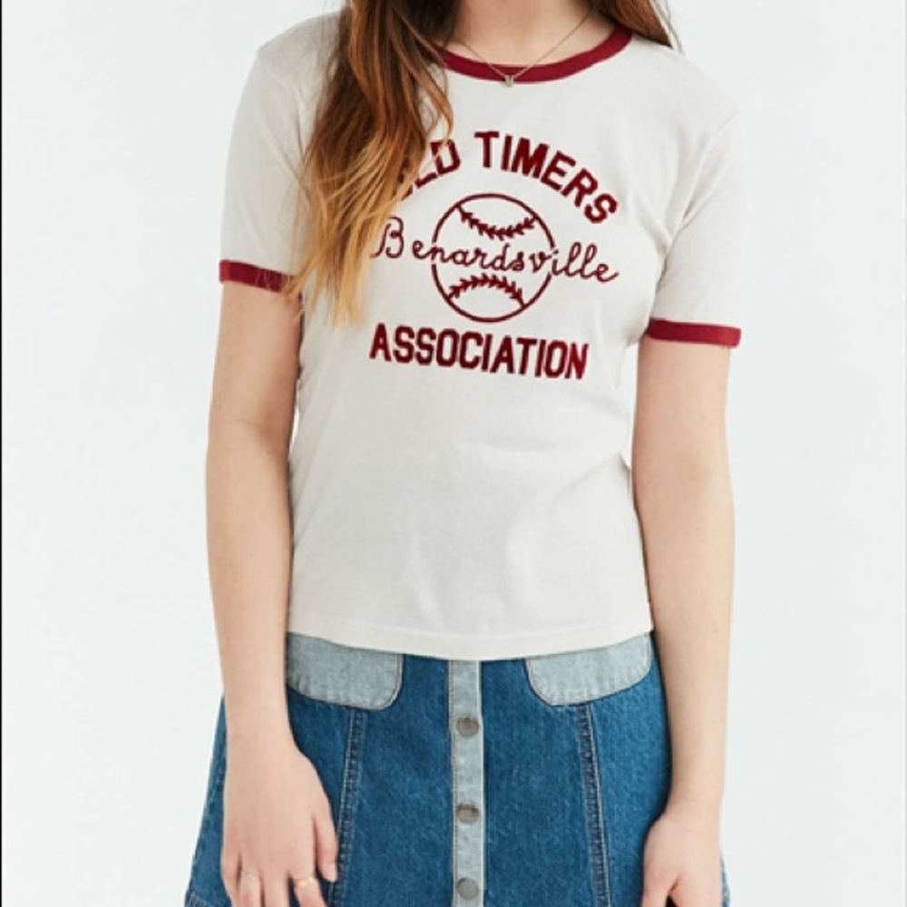 UO “Old Timers” Baseball Ringer Tee